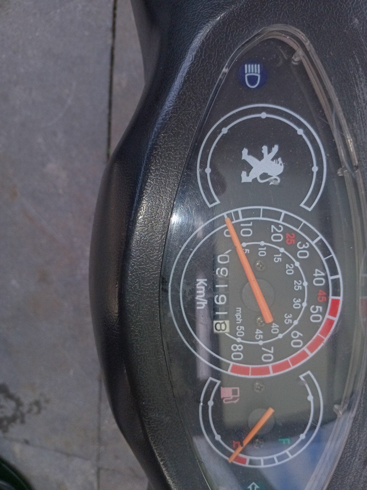 km teller peugot scooter, Ophalen of Verzenden