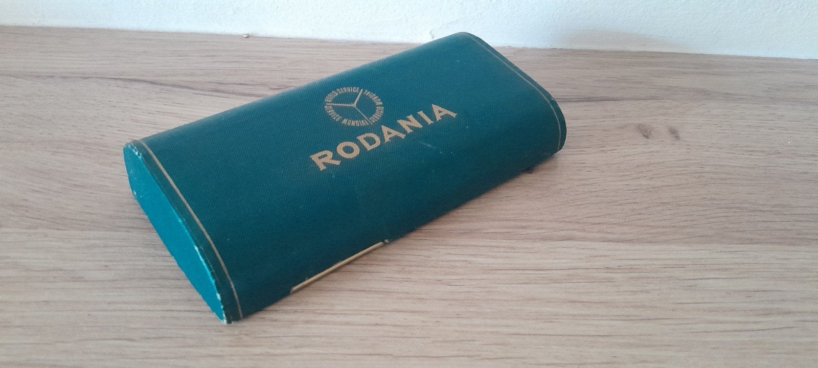 Rodania horlogedoos groen, Verzenden, Rodania , Swiss, Rodania, Zo goed als nieuw