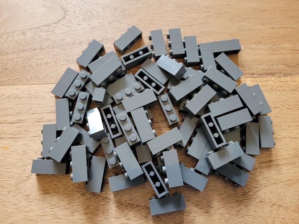 Partij J232=100x Nieuwe Lego stenen 1x3 (Meerdere setjes), Lego, Lego, Lego, Nieuw