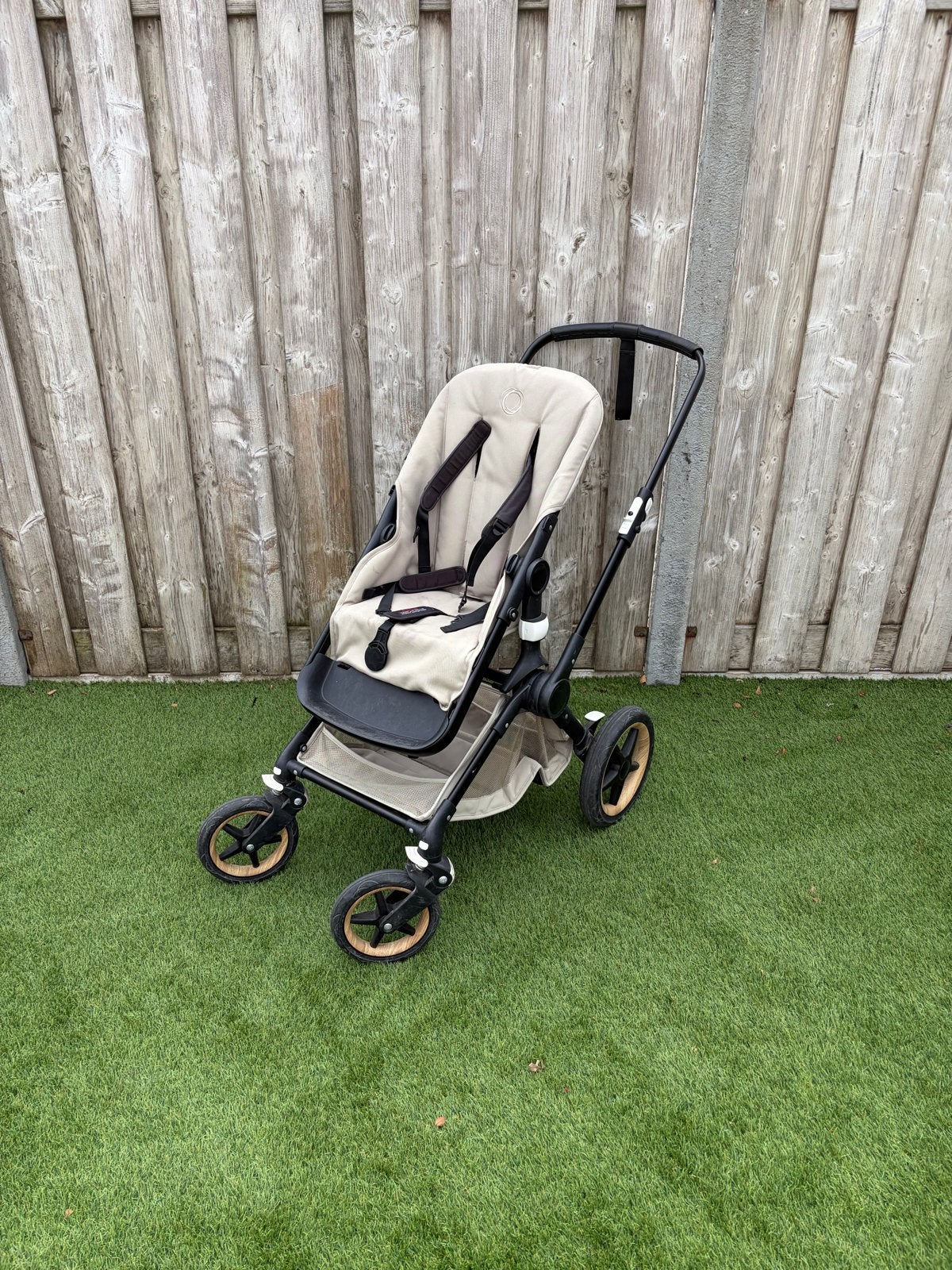 Bugaboo Fox Kinderwagen Compleet met Accessoires, Gebruikt, Bugaboo, Verstelbare duwstang, Ophalen