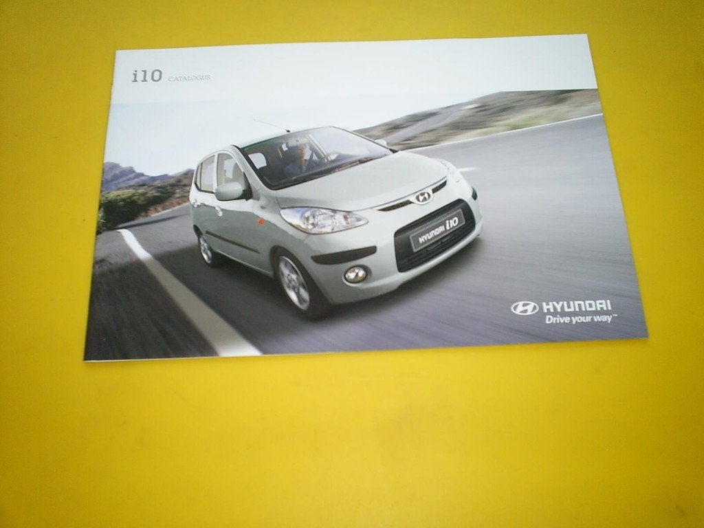 Hyundai i 10 [ 2 / 2009 20 pag. ], Verzenden, Zo goed als nieuw, Overige merken