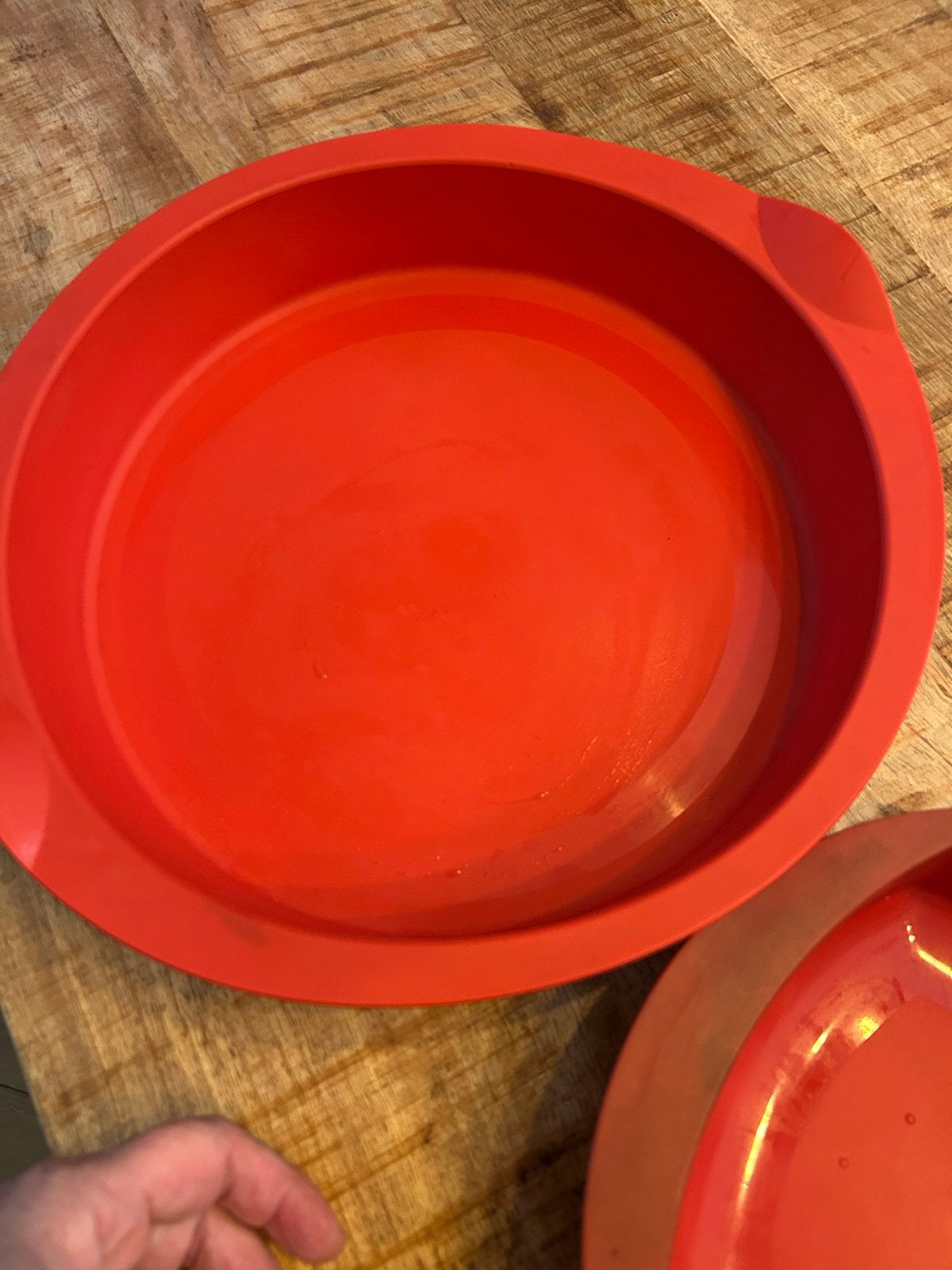 Tupperware Flexibele Taartvorm - Rood, Gebruikt, Overige typen, Ophalen of Verzenden, Vaatwasserbestendig