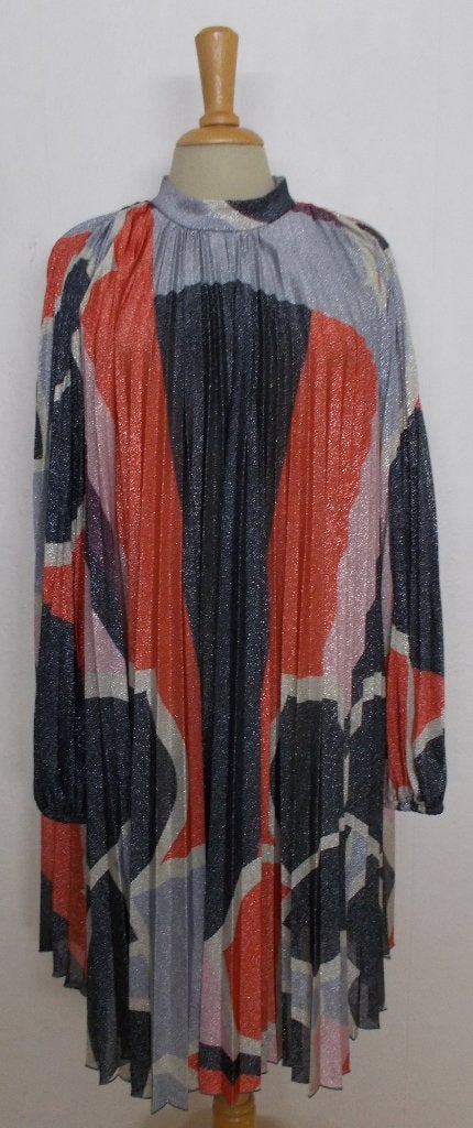 Apart jurkje met fijne glitter van Max & Co (Max Mara) M/L, Maat 38/40 (M), Zo goed als nieuw, Knielengte, Meerkleurig