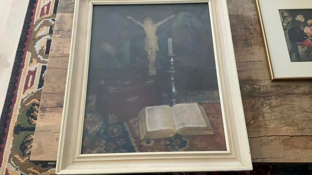 Boek en kandelaar, Ophalen of Verzenden