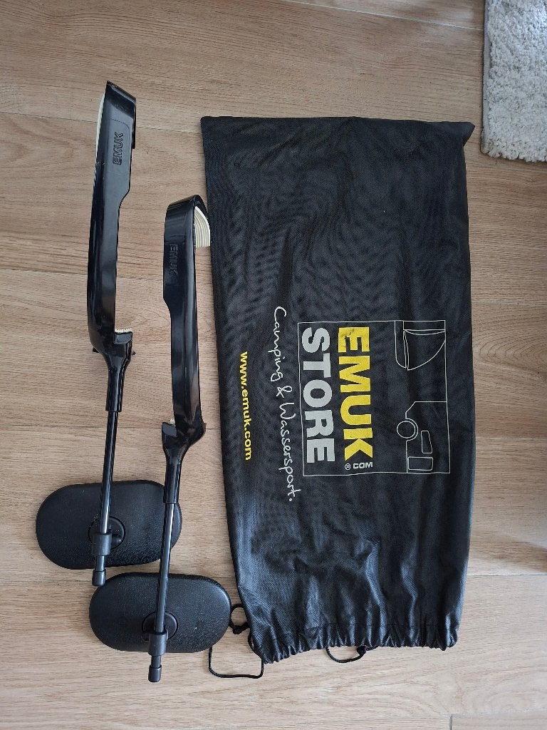 Caravanspiegels Emuk, Caravans en Kamperen, Ophalen, Gebruikt