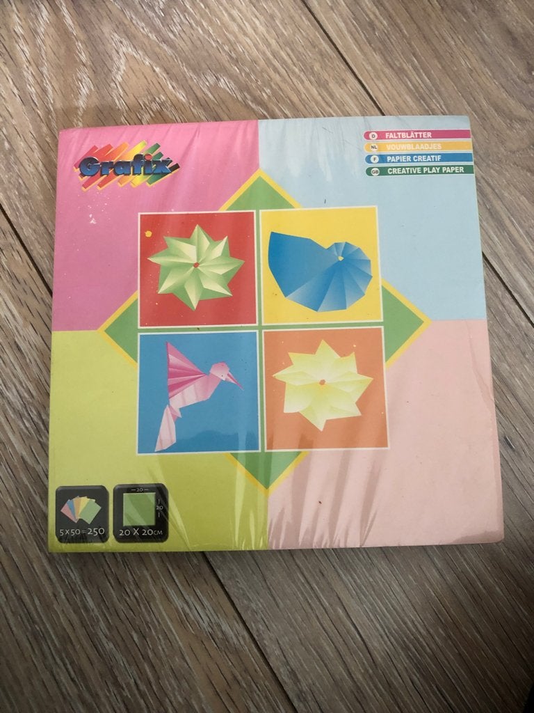 Grafix Vouwblaadjes - Nieuw in verpakking, Ophalen of Verzenden, Nieuw, Knutselwerk