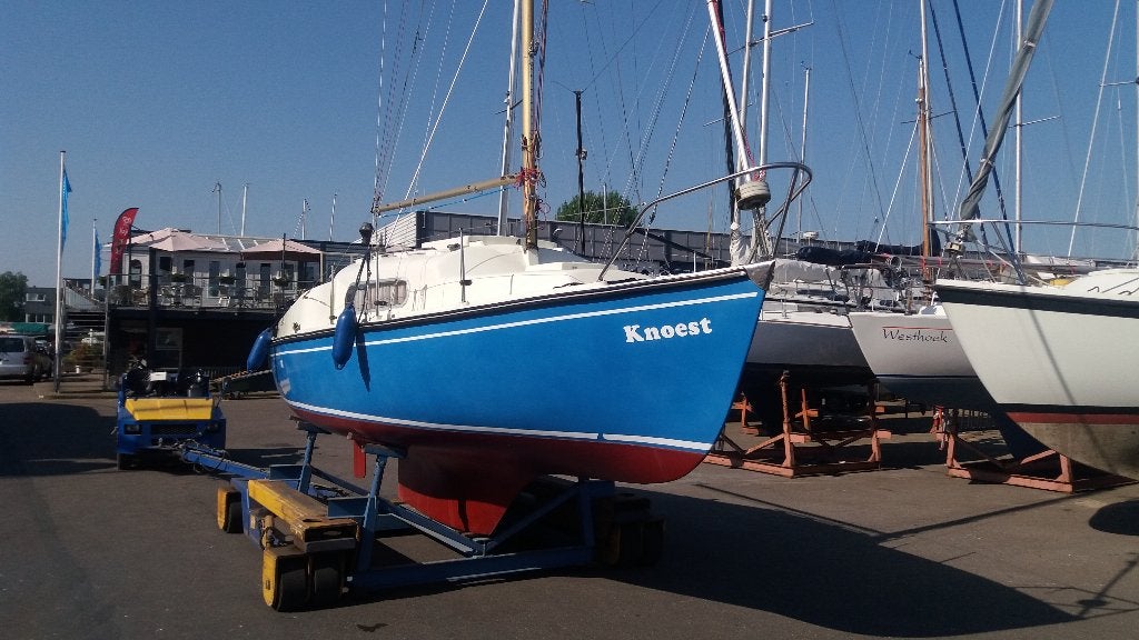 Compromis 720, Watersport en Boten, Kajuitzeilboten en Zeiljachten, Gebruikt, S-spant, Compromis, Viertaktmotor, Benzine, Buitenboordmotor