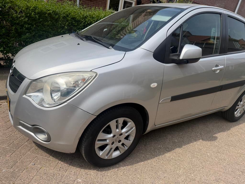 Opel Agila 1.0 12V 2012 Grijs, Auto's, Opel, Particulier, Agila, Benzine, A, Hatchback, Handgeschakeld, Origineel Nederlands, Zilver of Grijs
