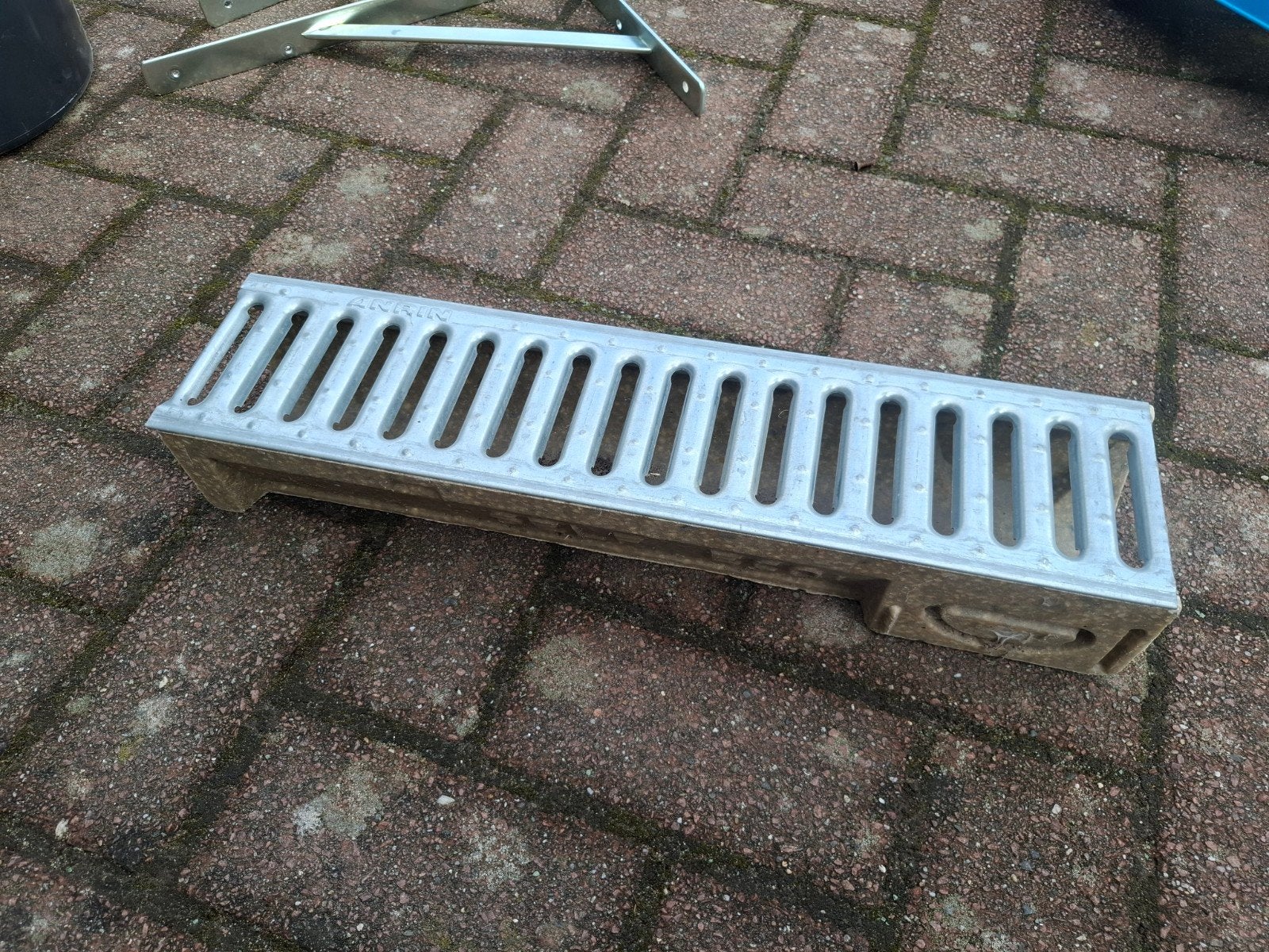 nieuwe watergoot 50cm lijngoot, Doe-het-zelf en Verbouw, Ophalen, Afvoer, Pvc, Nieuw