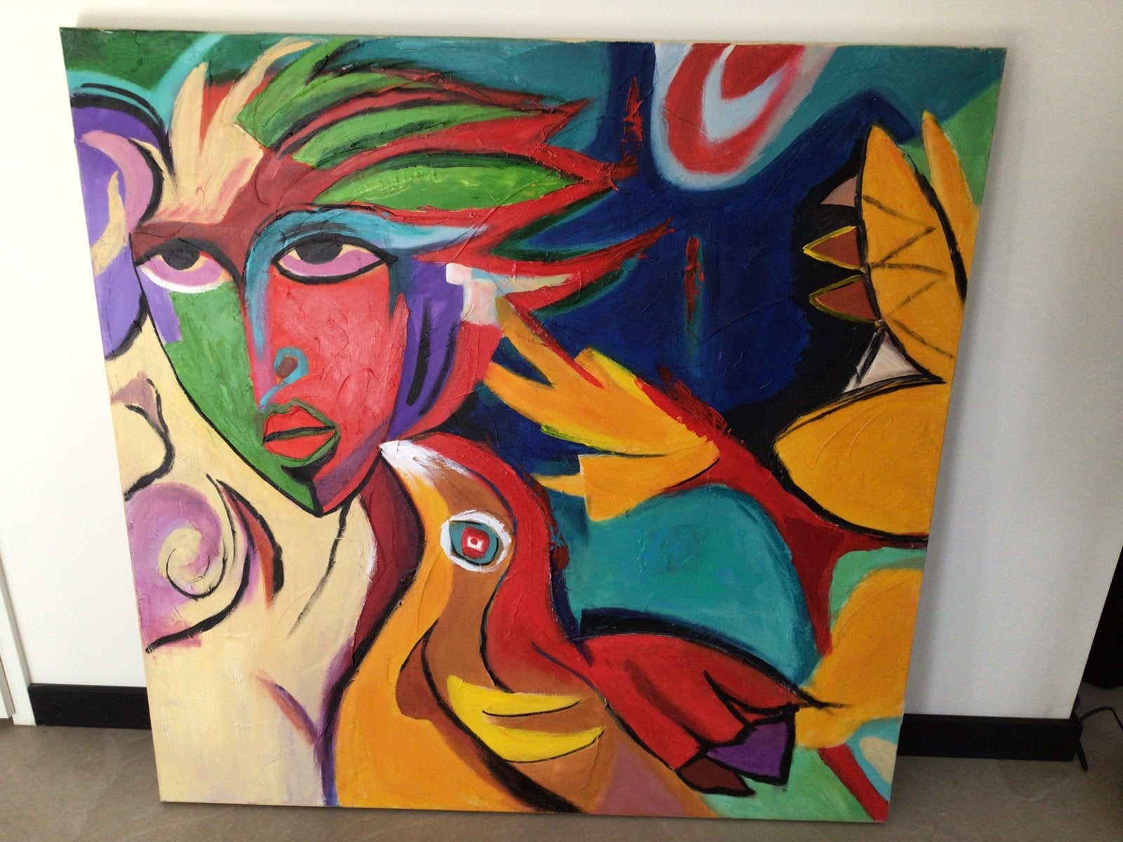 Schilderij, Ophalen, Abstract