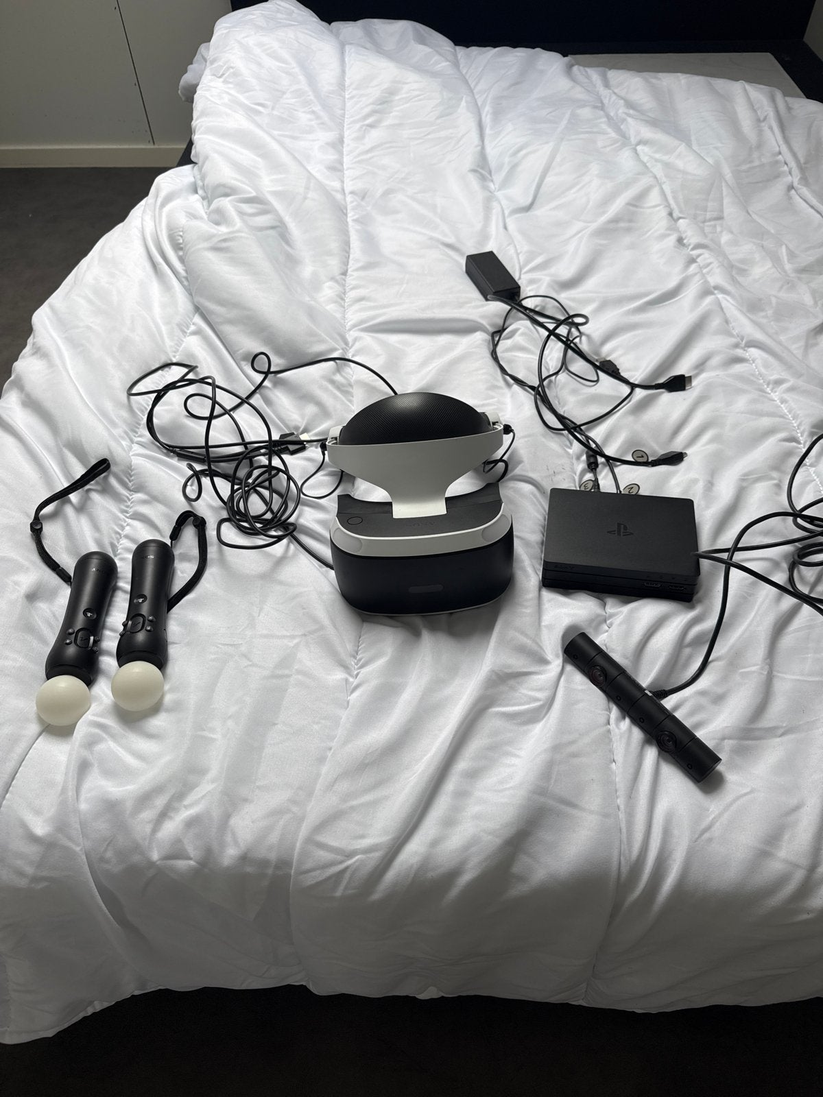 PlayStation VR-set met camera en controllers, Spelcomputers en Games, Ophalen, Gebruikt, Overige controllers, PlayStation 4