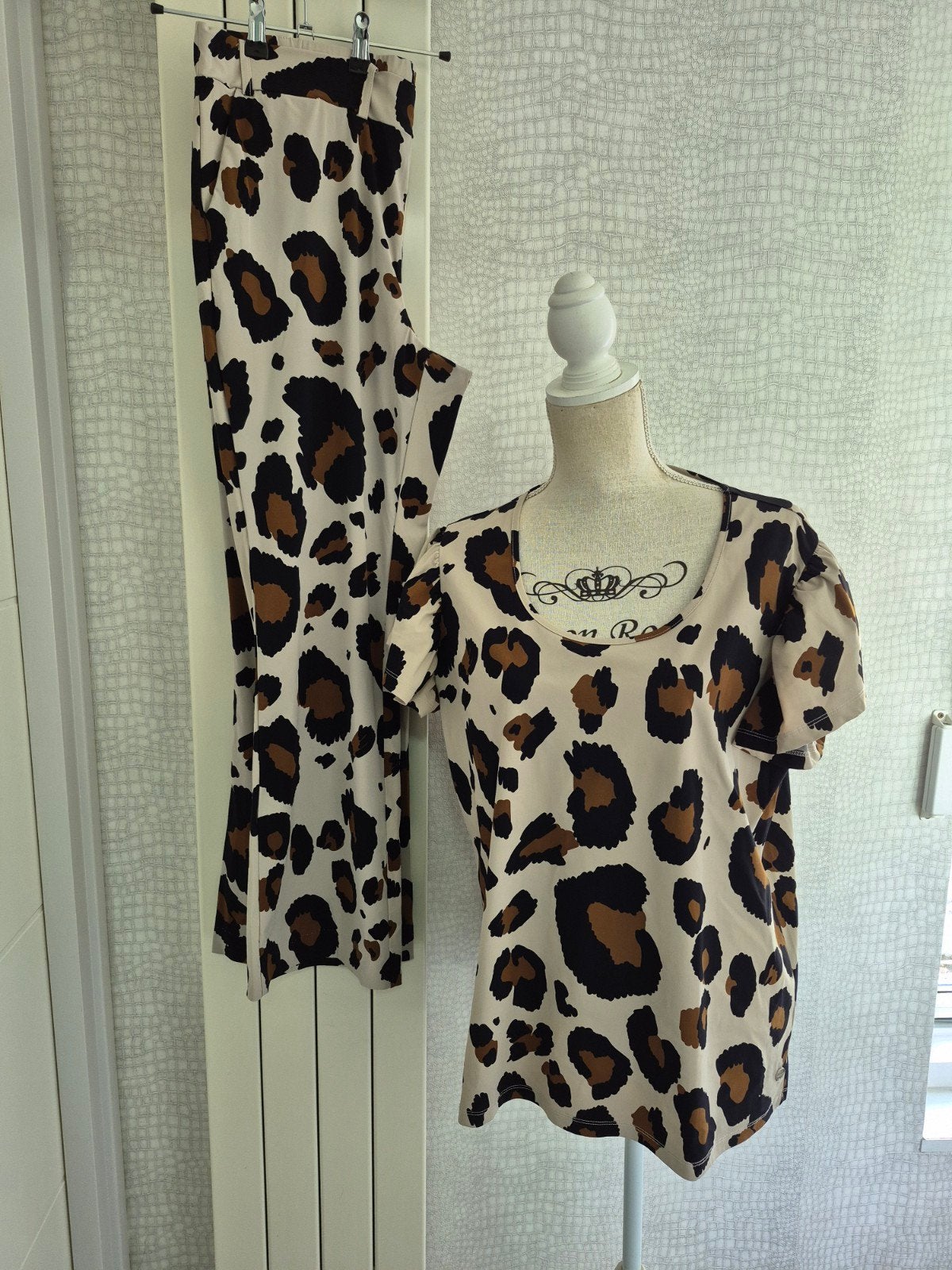 Lady Day Set XXXL - Hippe Print Shirt & Flair Broek, Kleding | Dames, T-shirts, Lady Day, Overige kleuren, Maat 46/48 (XL) of groter