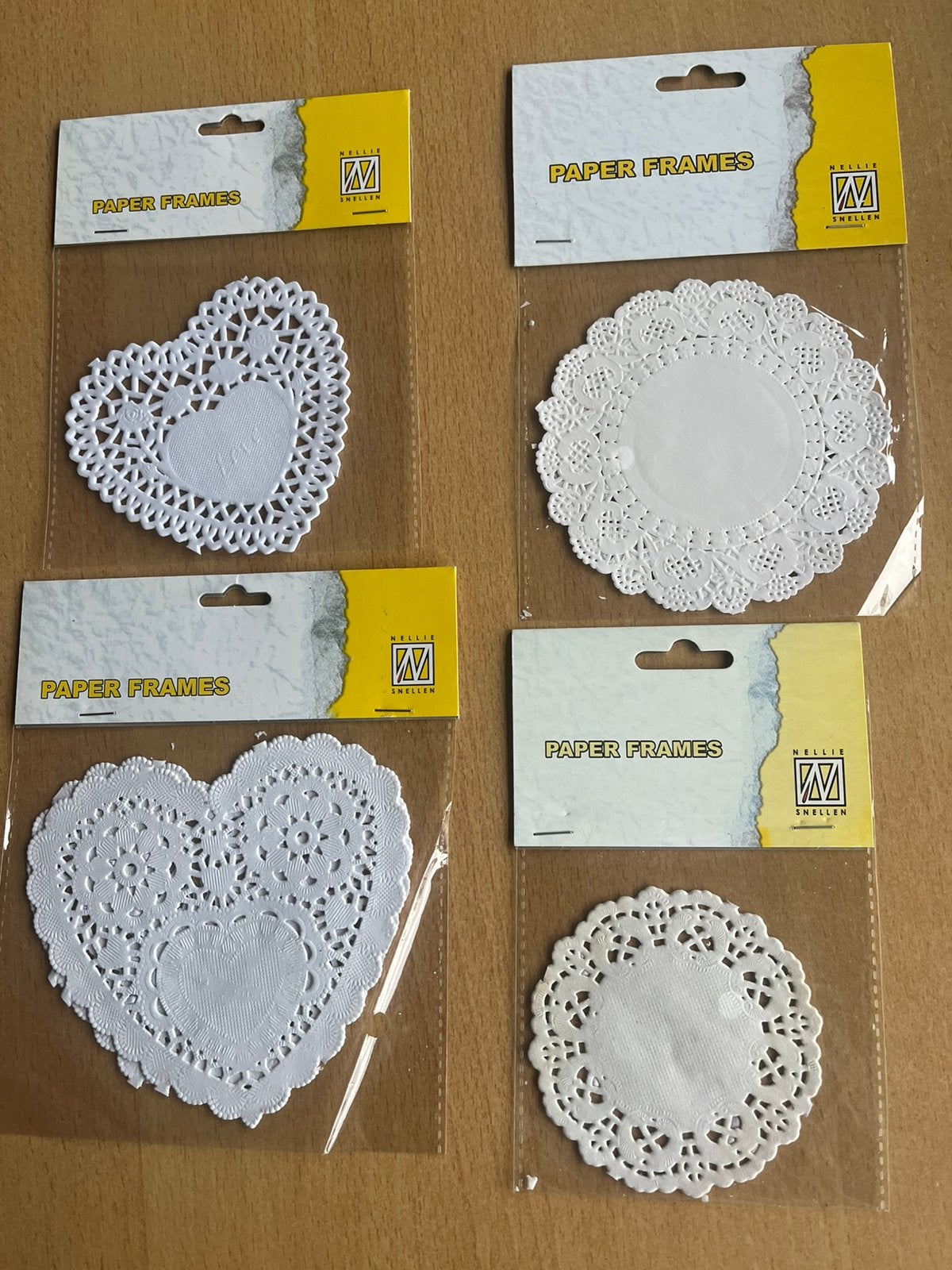 Paper Frames, Ophalen, Nieuw, Fantasie, Blanco kaart of Basiskaart