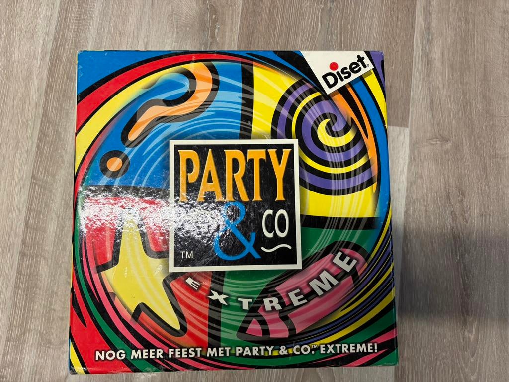 Party & co extreme, Hobby en Vrije tijd, Gezelschapsspellen | Overige, Ophalen of Verzenden, Zo goed als nieuw
