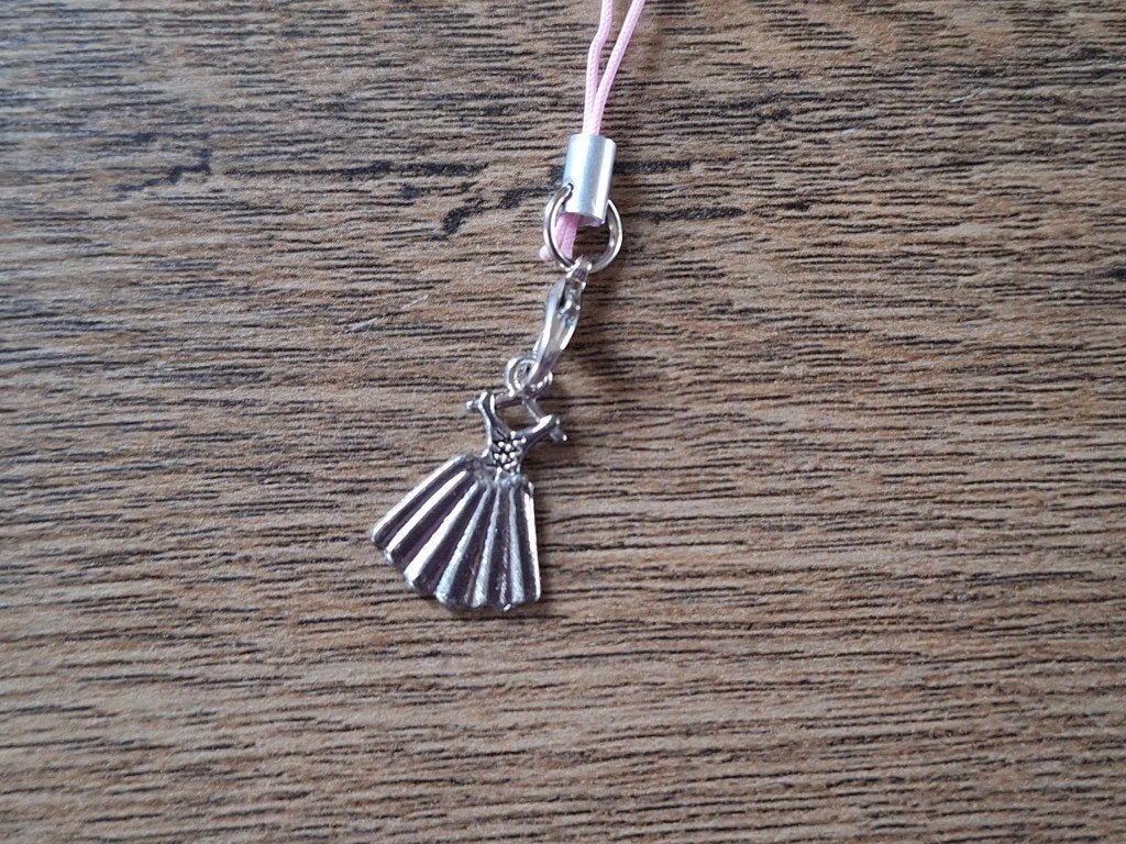 Telefoonhanger : Jurk !!, Info@keycharms.nl, Nieuw, Medemblik, Telefoonhanger of Accessoire