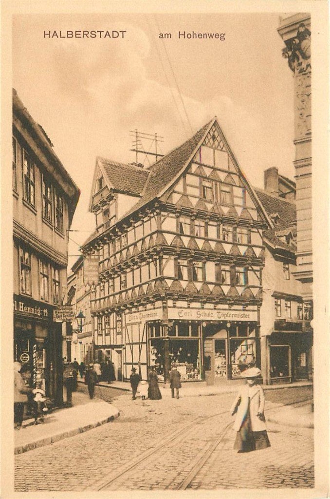 379-139-007 Halberstadt Am Hohenweg, Verzenden, Voor 1920, Duitsland