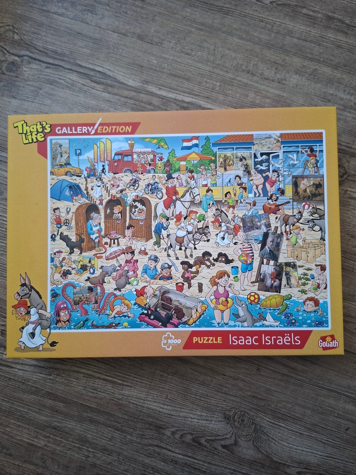 That's life puzzel, Hobby en Vrije tijd, Denksport en Puzzels, Ophalen of Verzenden, 500 t/m 1500 stukjes, Zo goed als nieuw