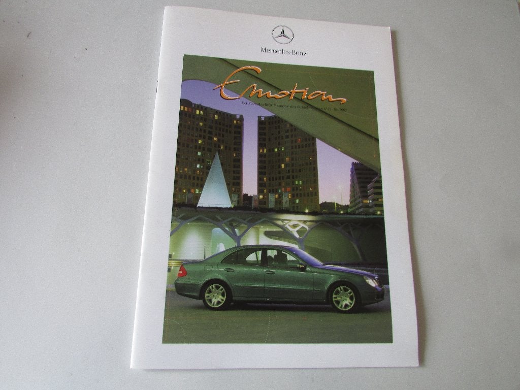 MERCEDE - BENZ EMOTIONS , BROCHURE, Zo goed als nieuw, Daimler -Chrysler, Mercedes, Ophalen of Verzenden