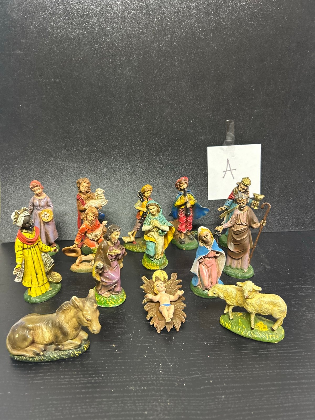 Oude kerstgroep Italy, Ophalen of Verzenden