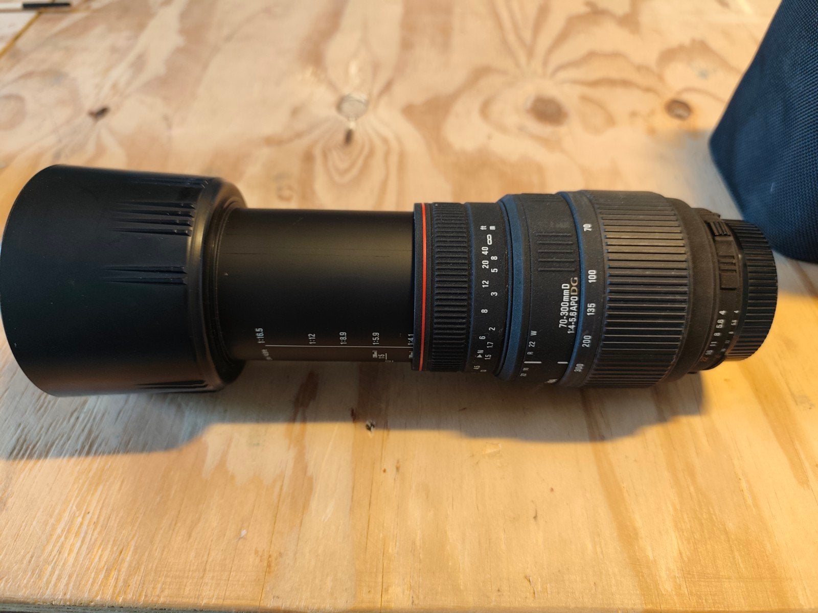 Sigma 70-300mm f/4-5.6 APO DG Telelens voor Nikon, Gebruikt, Sigma, Nikon F-mount, Zoom