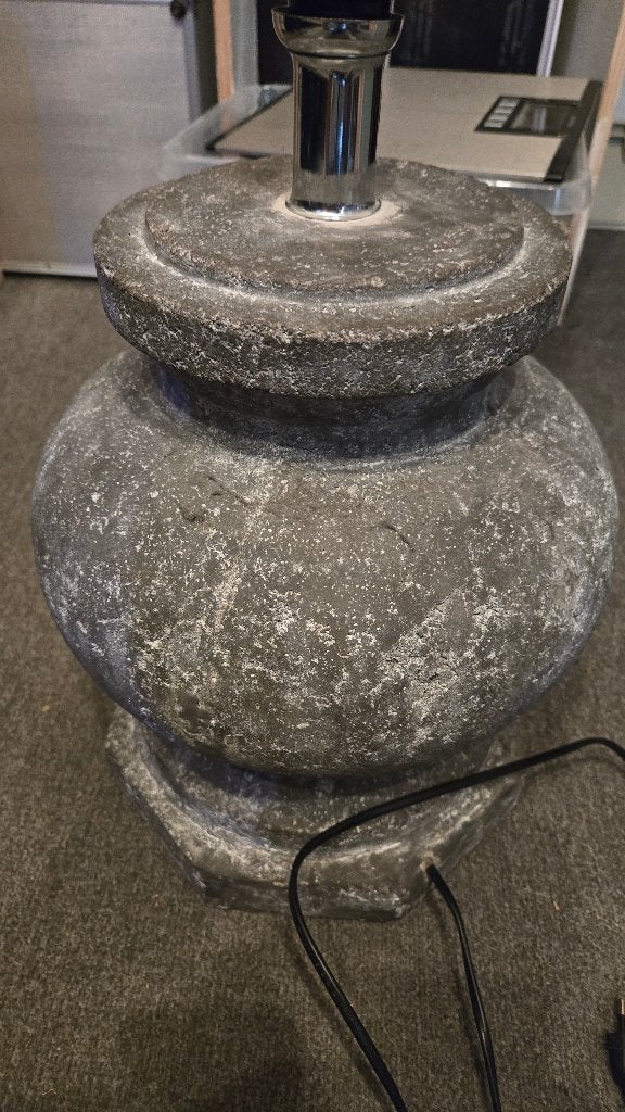 PTMD collection Kruiklamp Steen/beton, Ophalen, Gebruikt, E27 (groot), Minder dan 100 cm