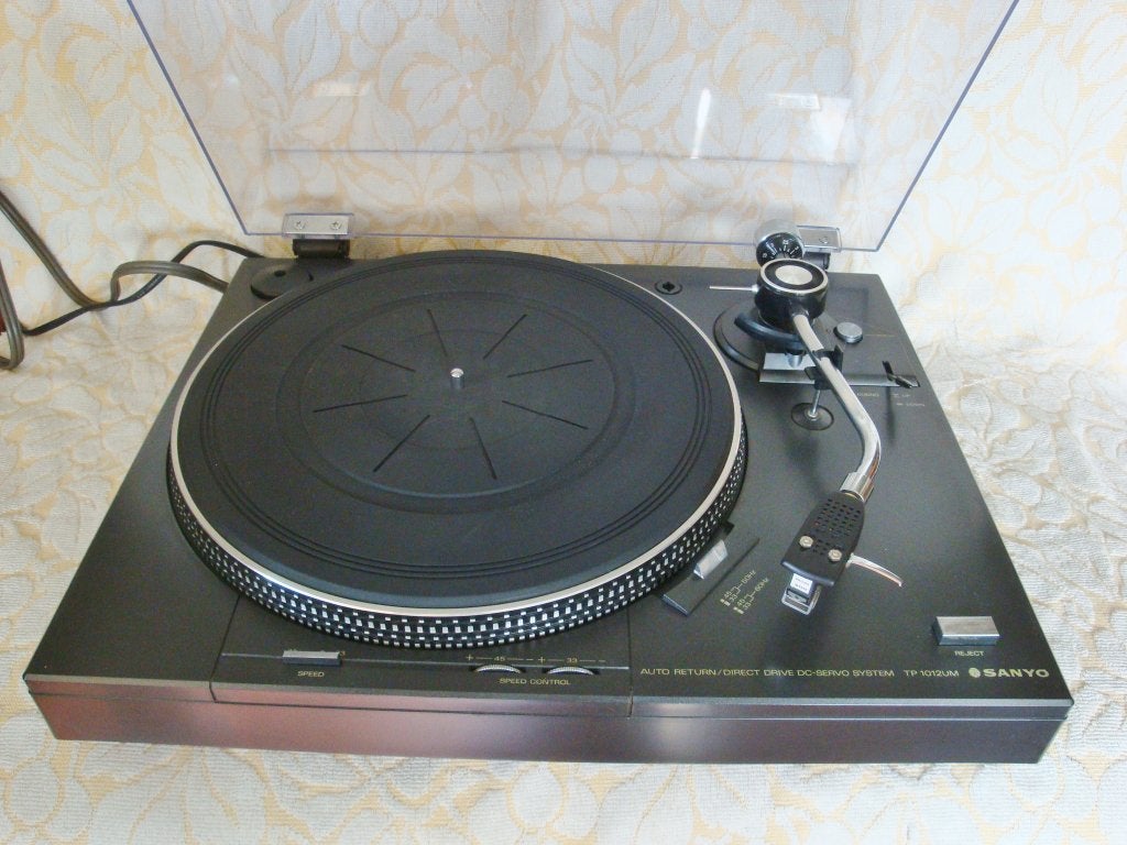 Prachtige topkwaliteit platenspeler Sanyo TP-1012UM, Automatisch, Zo goed als nieuw, Platenspeler, Ophalen