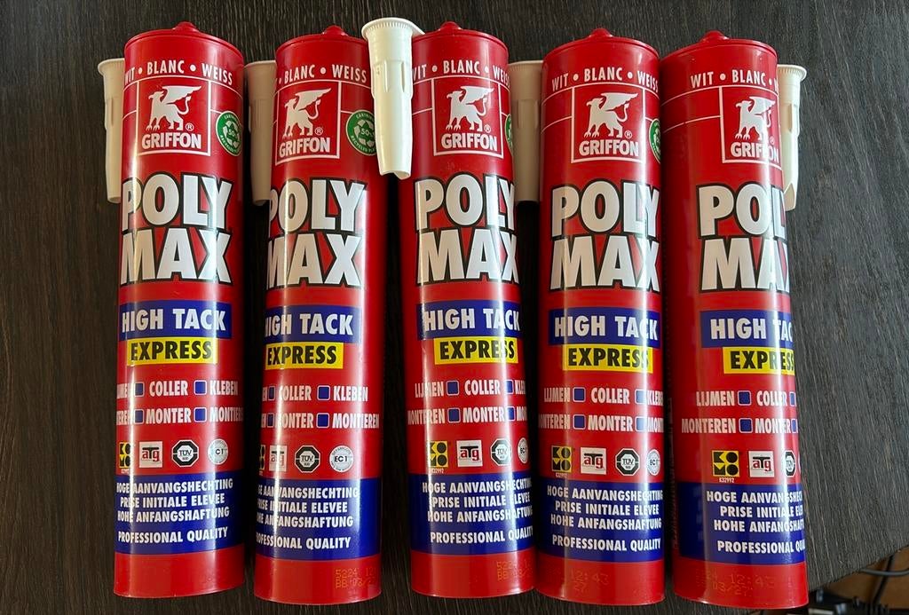 5 stuks Polymax kit Griffon, Ophalen of Verzenden, Nieuw, Overige materialen, Plinten