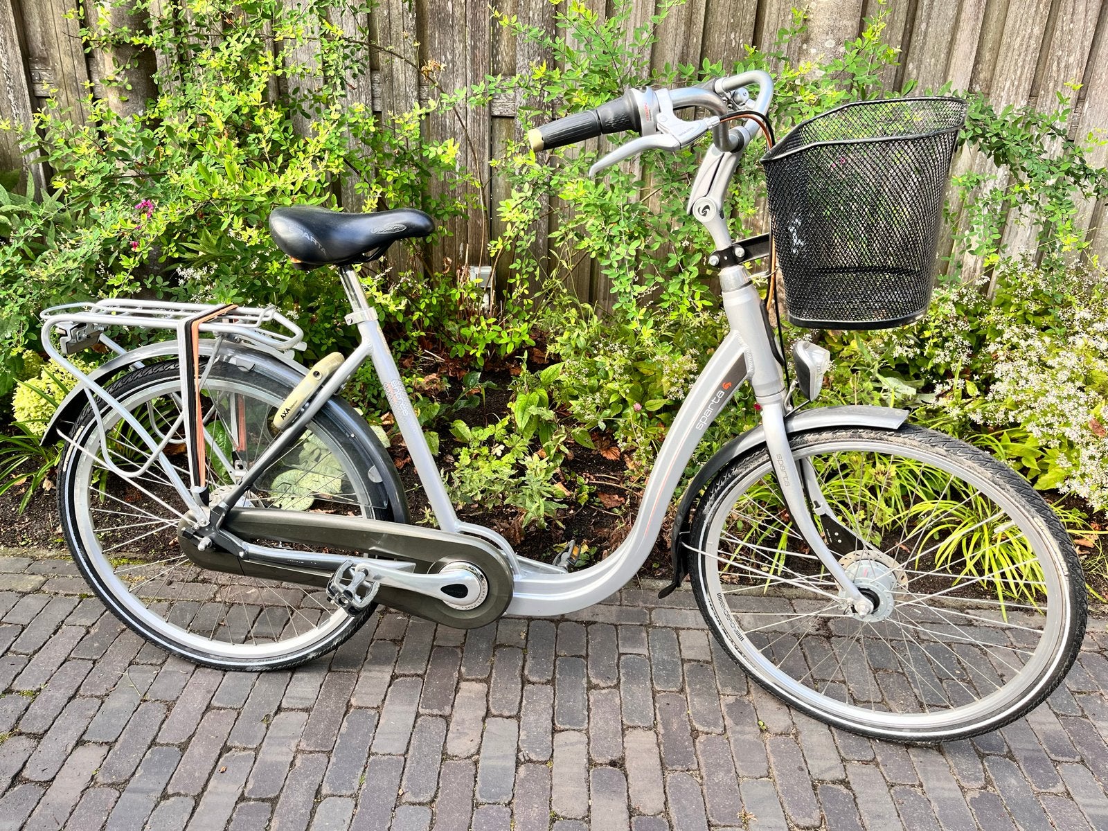 Sparta Damesfiets met lage instap en 7 versnellingen, Fietsen en Brommers, Ophalen, Sparta, Trommelrem, 53 tot 56 cm