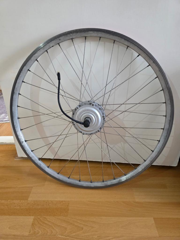 Elektrische fiets voorwiel motor 36V 9 pins, Fietsen en Brommers, Fietsonderdelen, Ophalen, Elektrische fiets, Motor