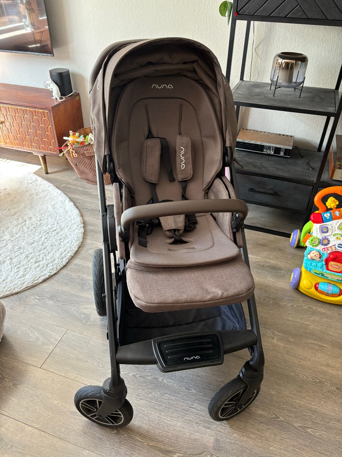 Nuna Mixx Next Chestnut met winterset en accessoires, Kinderen en Baby's, Kinderwagens en Combinaties, Ophalen of Verzenden, Gebruikt