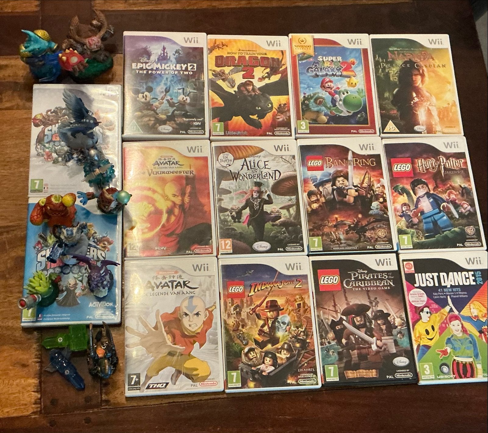 Wii games, Spelcomputers en Games, Avontuur en Actie, Gebruikt, Ophalen of Verzenden, 3 spelers of meer