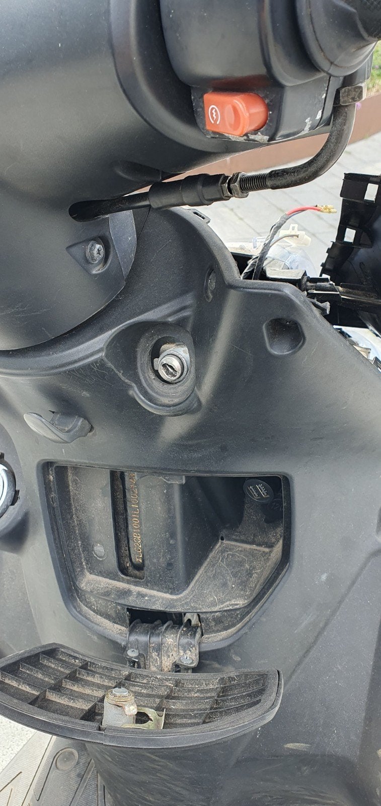 Kymco 2020 voor onderdelen of project, Ophalen, Gebruikt
