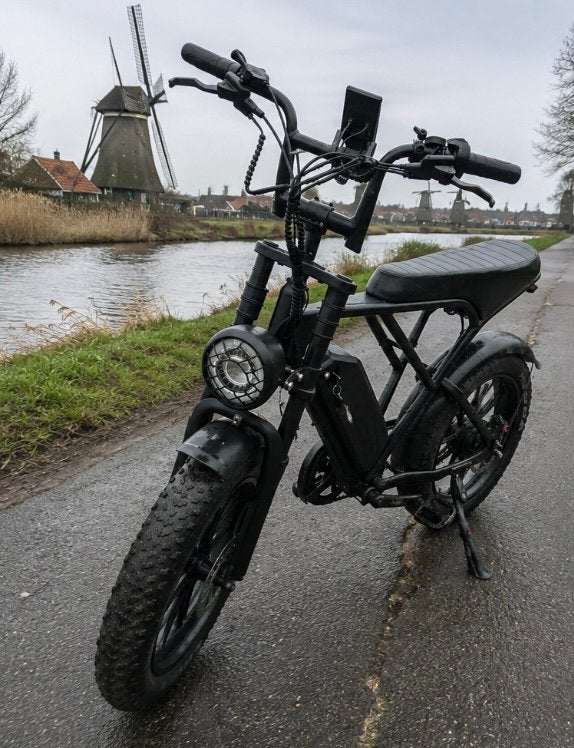 Zwarte Fatbike – Tweedehands & Klaar voor de Weg, Fietsen en Brommers, Ophalen of Verzenden, Zo goed als nieuw, Overige merken