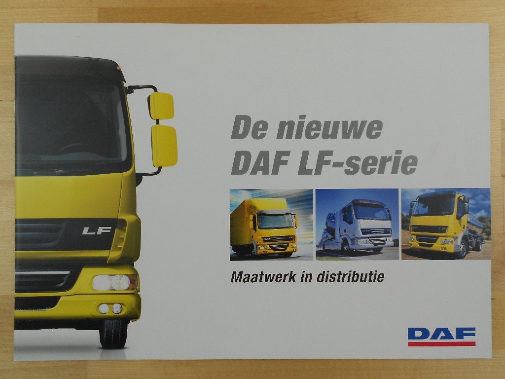 DAF LF45 LF55 Brochure 2006 – LF 45 55, Ophalen of Verzenden, Zo goed als nieuw, Overige merken, DAF