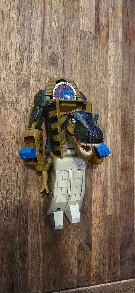 Transformers T rex Megatron, G1, Ophalen of Verzenden, Gebruikt, Overige rassen