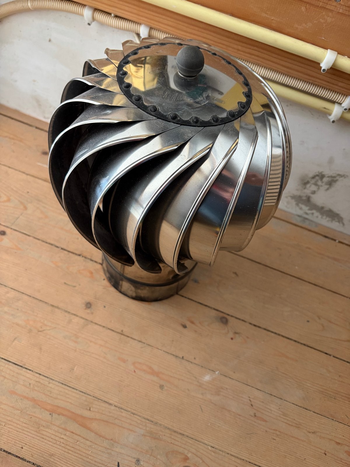 Spinner 150mm voor houtkachel, Ophalen of Verzenden, Gebruikt