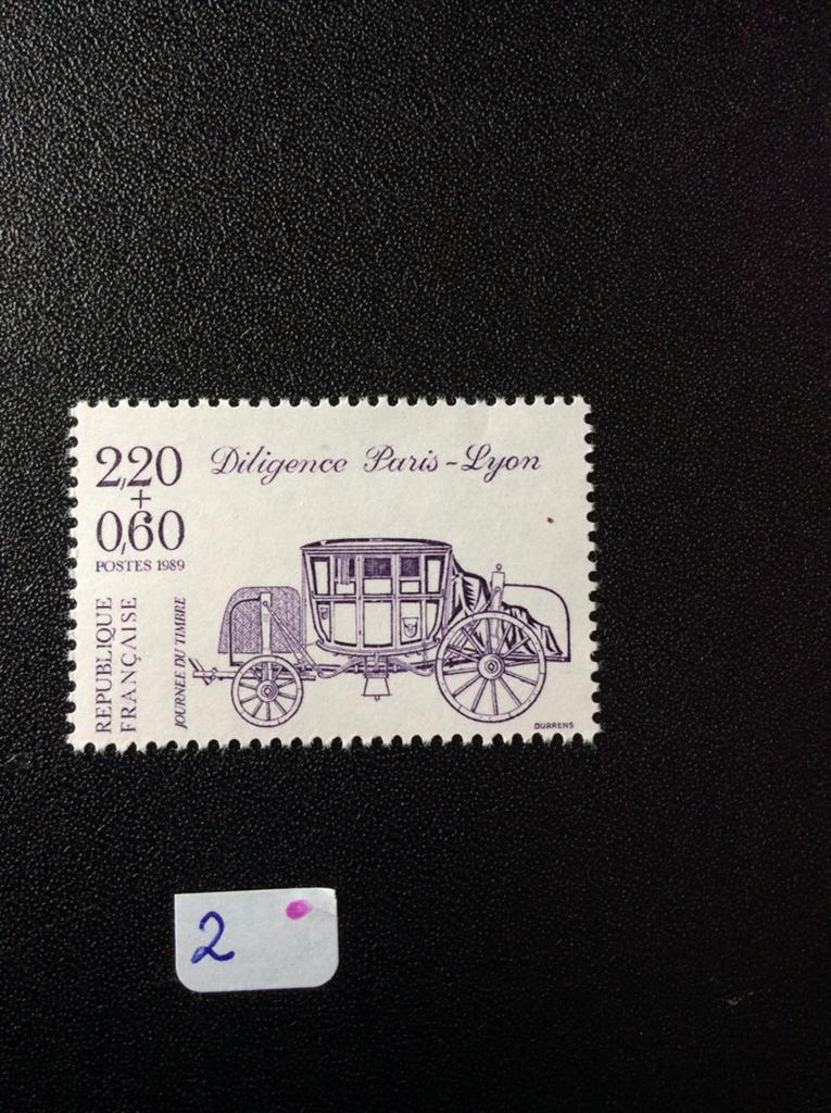 Frankrijk postzegel 1989 pfr Mi 2709A, Ophalen of Verzenden, Postfris