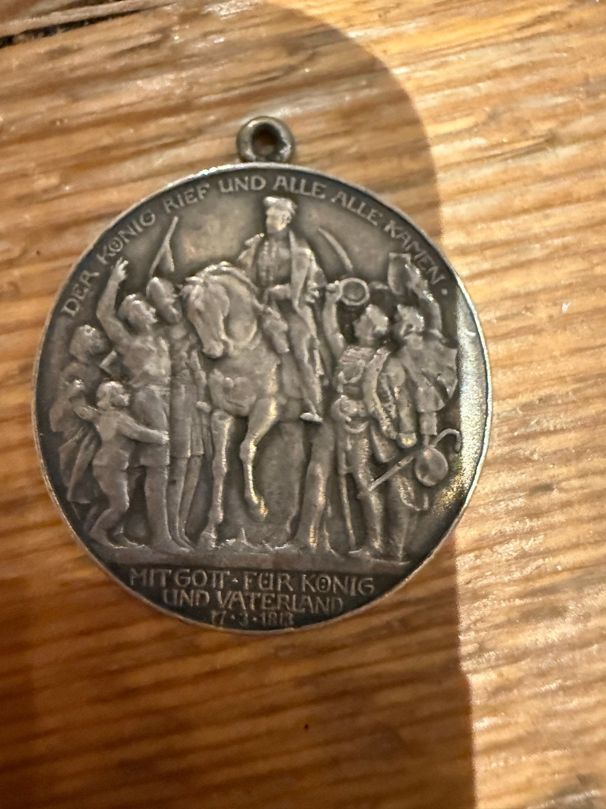Duitse Herdenkingsmedaille 1913 - Koning & Vaderland, Ophalen of Verzenden, Overige materialen, Buitenland