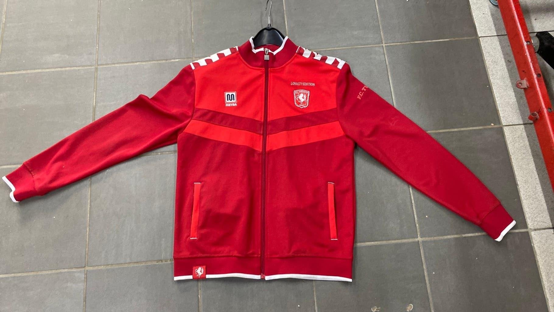 FC Twente trainings jack. Maat M, Maat 48/50 (M), Nieuw, Ophalen of Verzenden, Voetbal