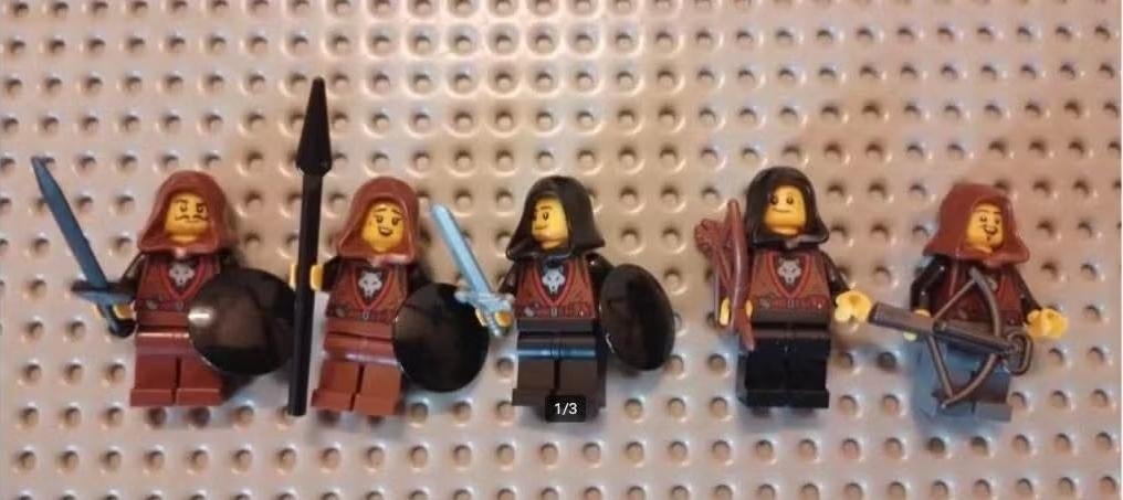 Castle - Eenheid van 5 Wolfpack, Kinderen en Baby's, Speelgoed | Duplo en Lego, Lego, Nieuw, Ophalen of Verzenden, Minifiguur