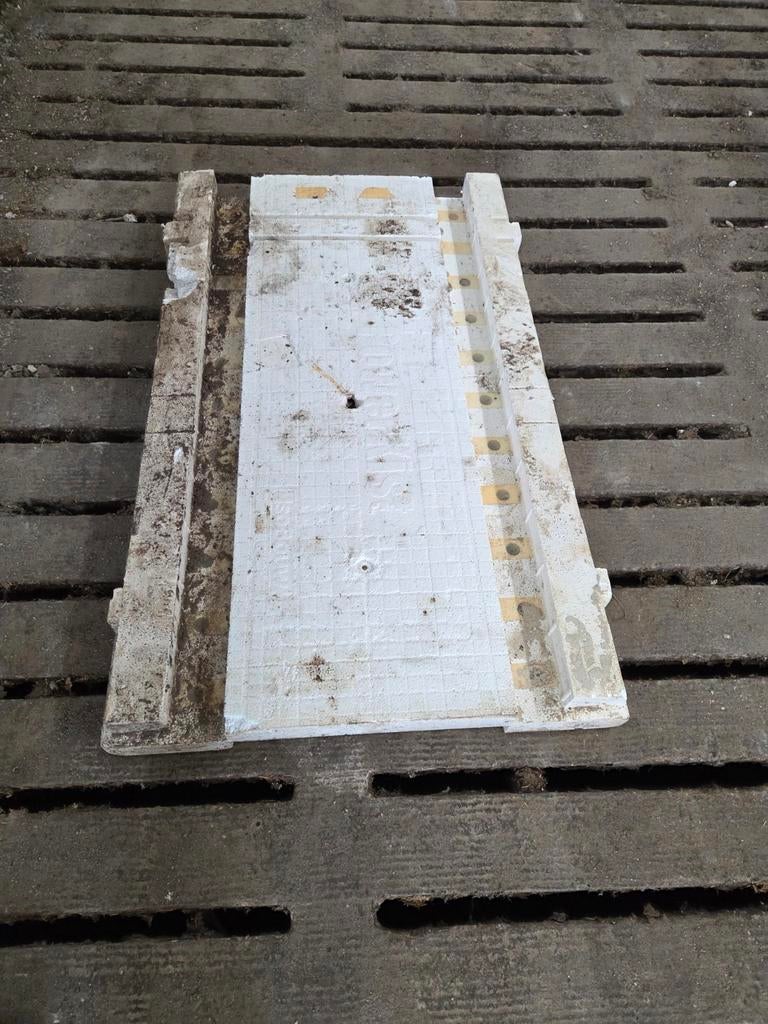 8 st. Isobouw PowerKist bodemplaat 120x40cm - ca. 10m lengte, Ophalen, Gebruikt, 5 tot 10 m², Vloerisolatie