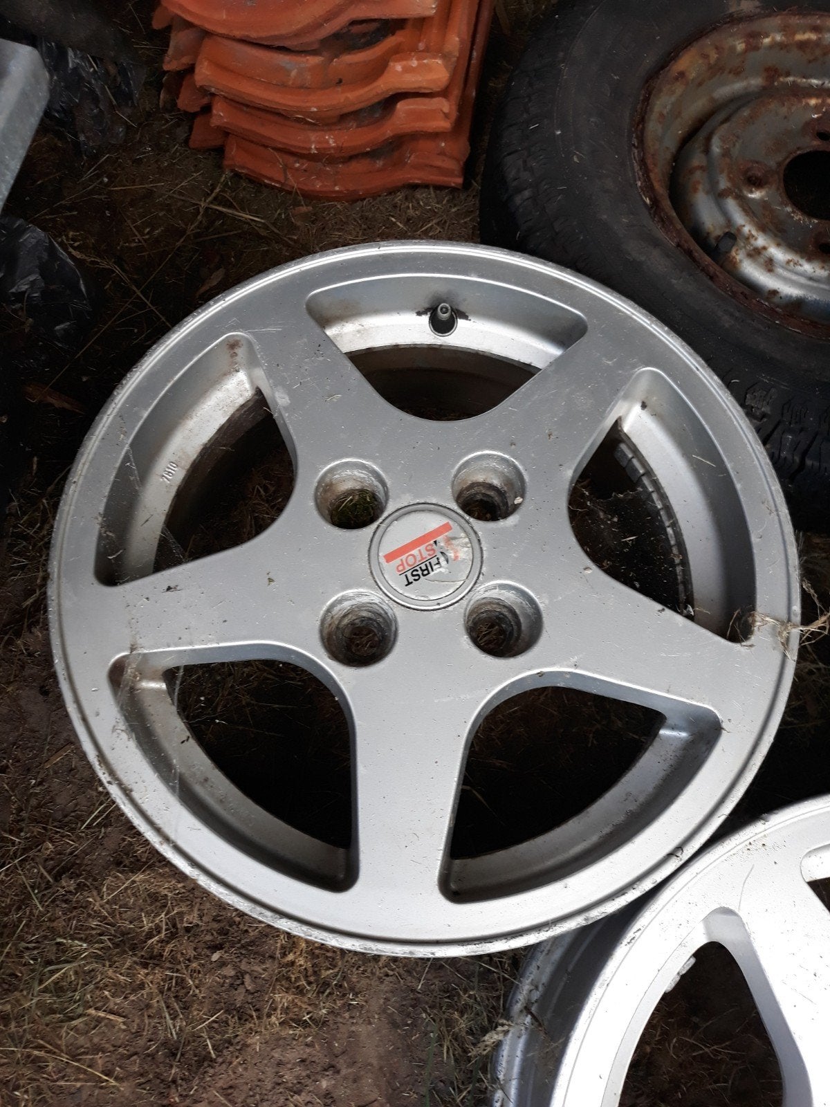 Velg 4x renault 5 baccara, Auto diversen, Wieldoppen, Ophalen of Verzenden