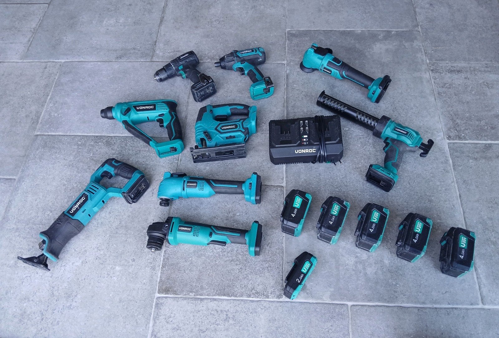 Accu gereedschap Set, compleet!, Ophalen of Verzenden, Gebruikt