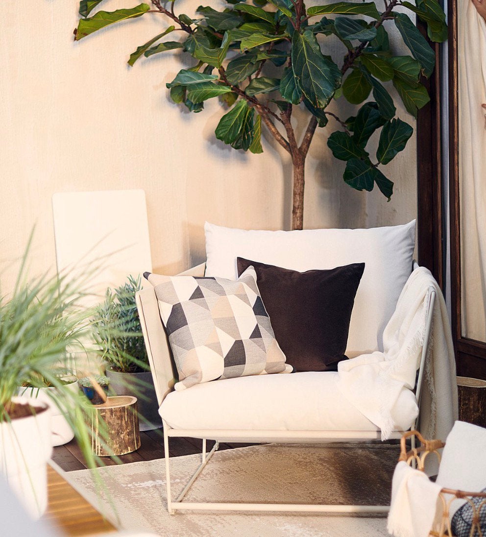 Havsten 1 zits lounge stoel, Tuin en Terras, Ophalen, Zo goed als nieuw, Stoel, Loungeset
