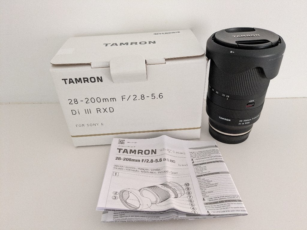 Tamron 28-200mm F/2.8-5.6 Di III RXD (of te ruil Sony UWA), Sony E-mount, Verzenden, Telelens, Zo goed als nieuw