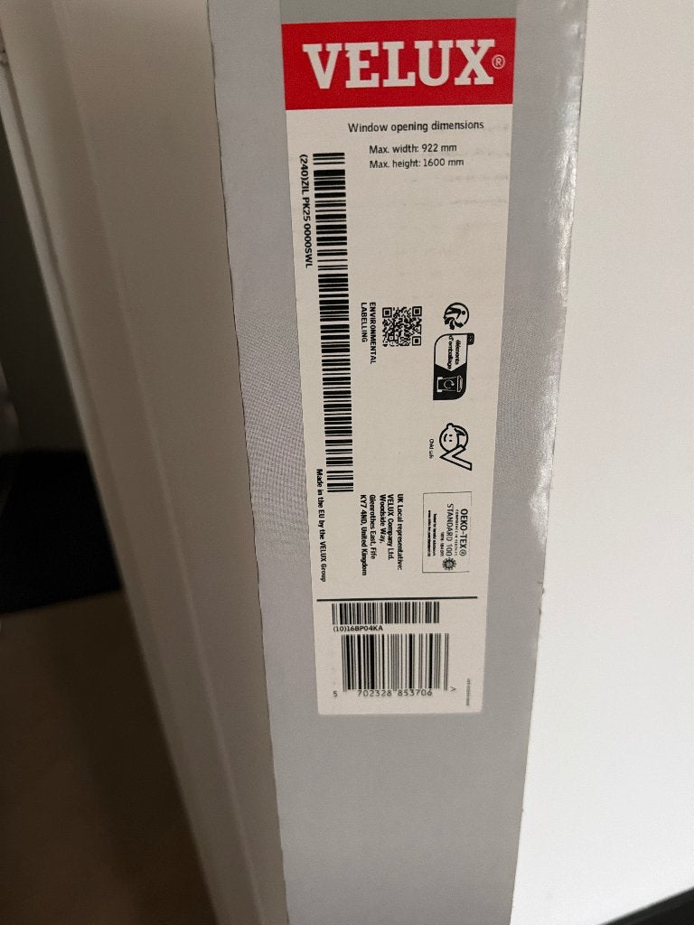 Velux hor nieuw in doos, Doe-het-zelf en Verbouw, 80 tot 100 cm, Overige typen, Minder dan 200 cm, Nieuw
