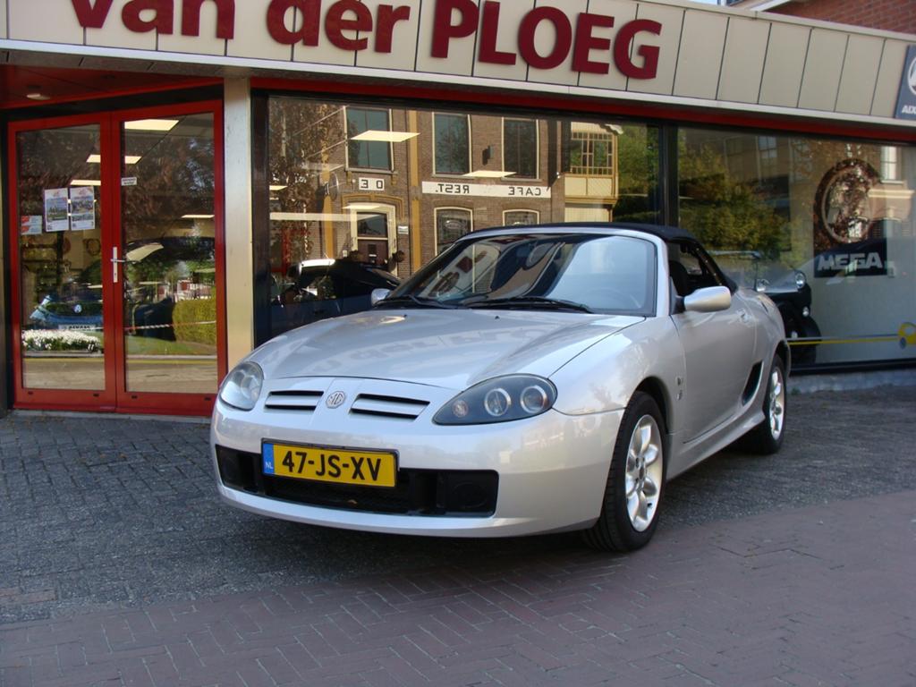 MG TF 1.6 I 115 2002 Zilver, Auto's, 40 €/maand, Zwart, 4 cilinders, Cabriolet