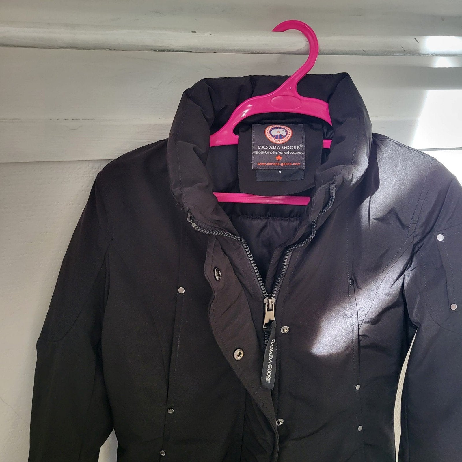 Canada Goose jas - Zo goed als nieuw, Ophalen of Verzenden, Zo goed als nieuw, Maat 36 (S), Canada Goose