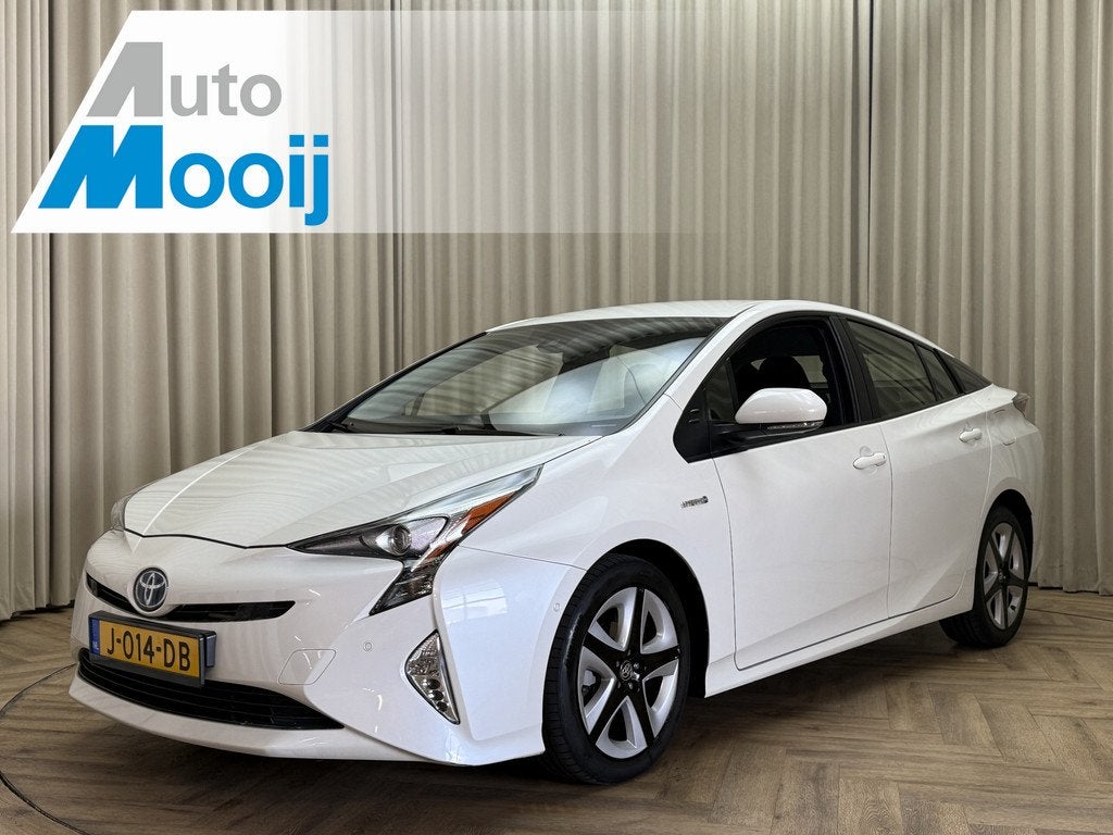 Toyota Prius 1.8 White Edition Adaptive Cruise / HUD / Keyle, Stof, Met garantie (alle), Wit, Bedrijf