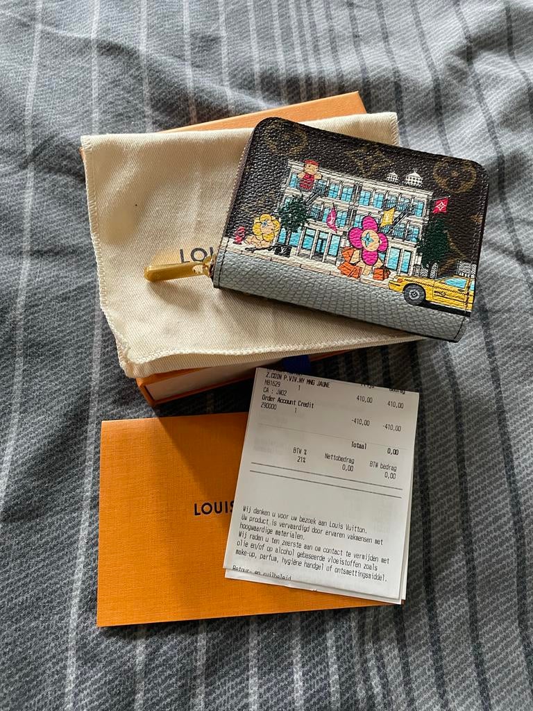 Louis Vuitton Zippy Wallet Limited Edition, Ophalen of Verzenden, Nieuw, Bruin, Overige merken